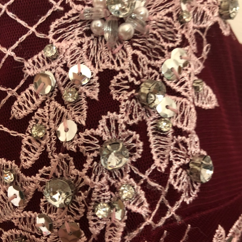 Formal Beaded Gown - Picture 4 of 5